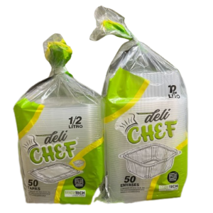 ENVASE DELI CHEF 1/2L C/TAPA