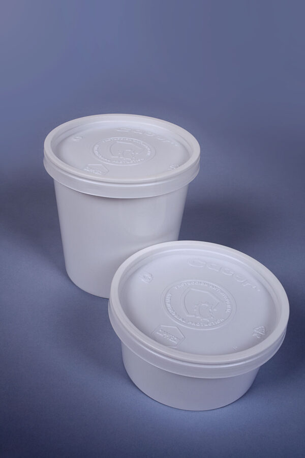 ENVASE 1 LT CACER BLANCO C/ TAPA - Imagen 2
