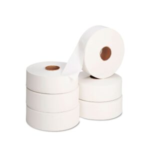 PAPEL HIGIENICO BLANCO JUMBO SUPER ECONOMICO X 6 ROLLOS