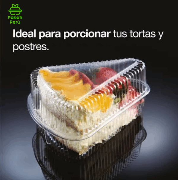 CONTENEDOR TRIANGULAR PET - Imagen 2