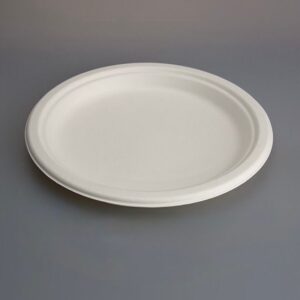 PLATO #22 BIODEGRADABLE DE FIBRA