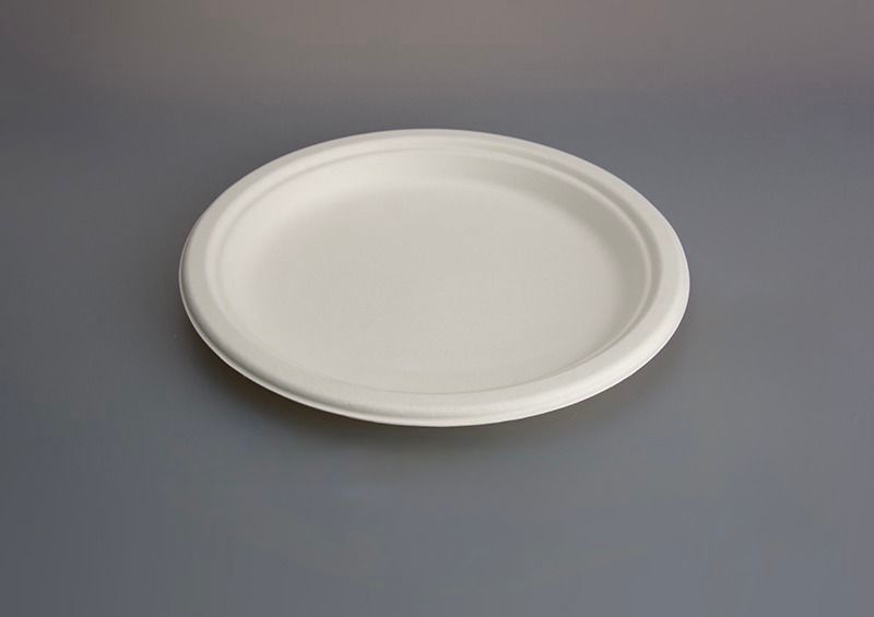 PLATO #22 BIODEGRADABLE DE FIBRA