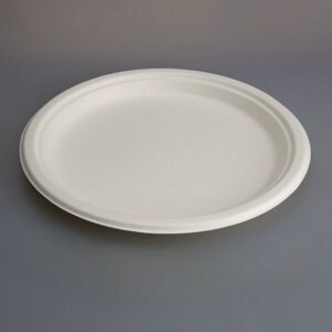 PLATO #26 BIODEGRADABLE DE FIBRA