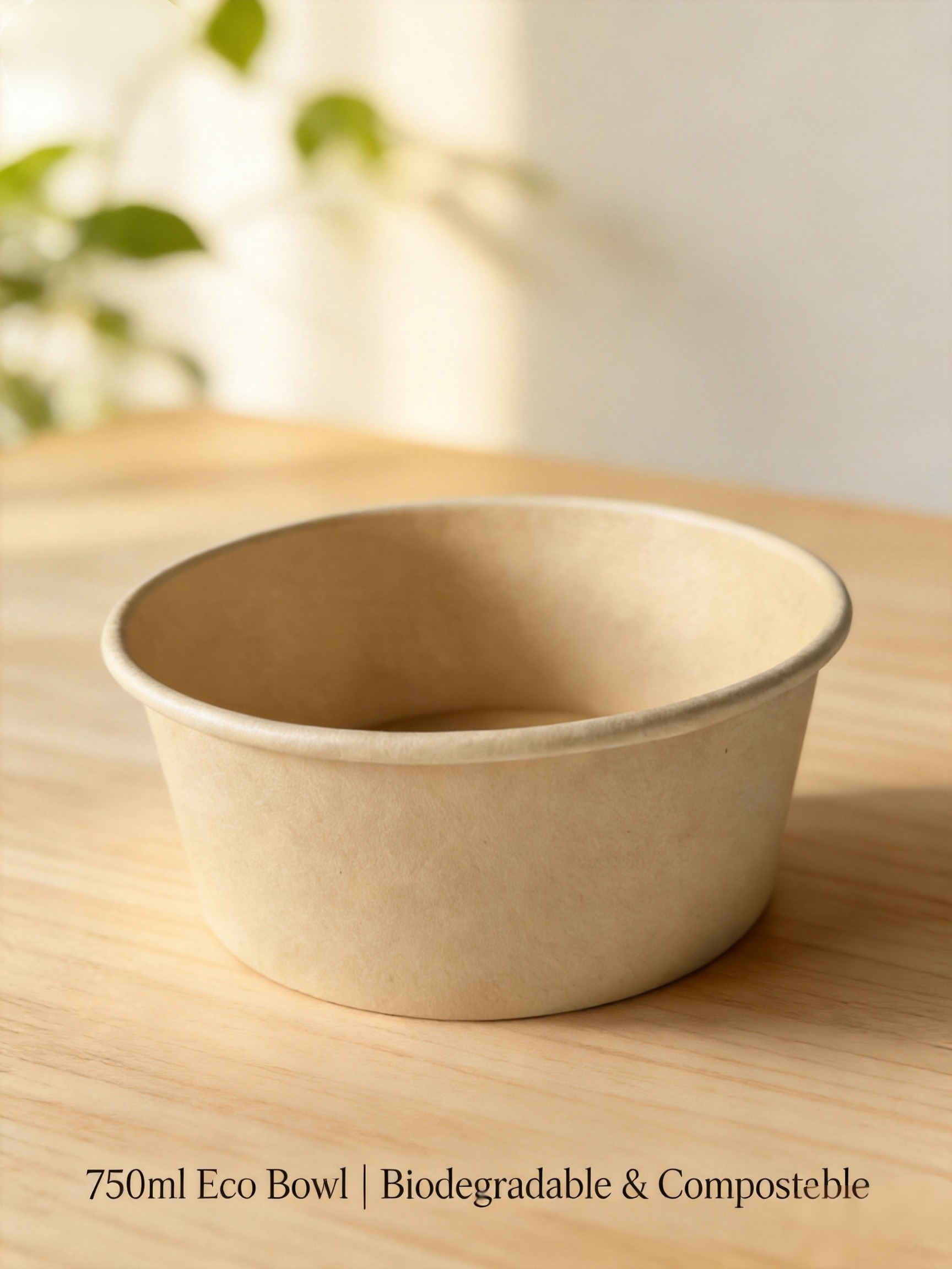 BOWL DE BAMBÚ 750 ML + TAPA PET - Imagen 3